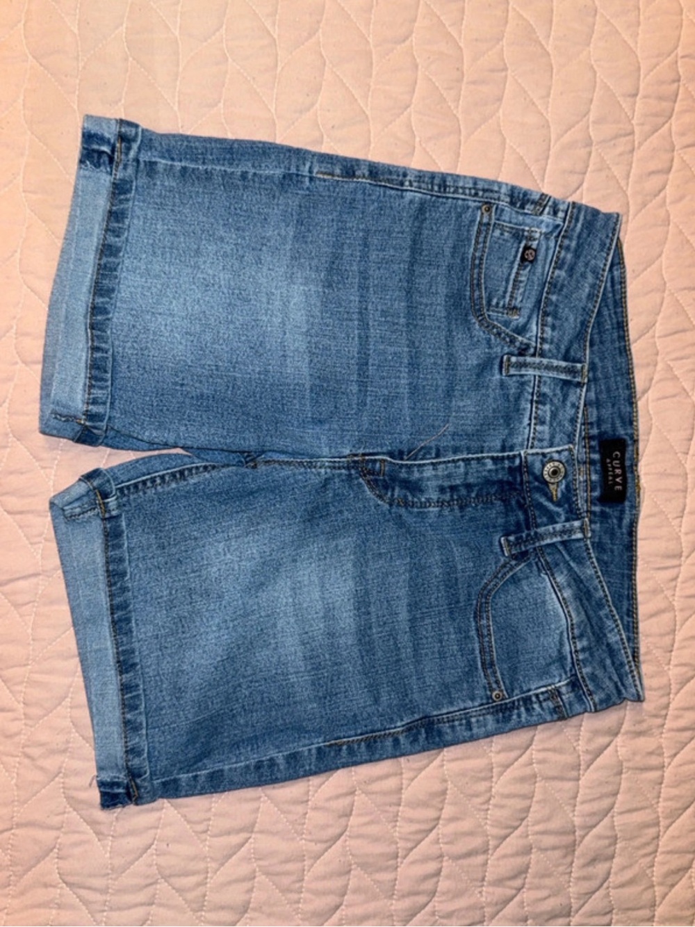 Blue Denim Woman’s Jeans Shorts